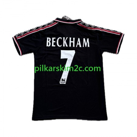 Koszulka Manchester United Beckham 7 Retro Trzeciej 1998-1999 Koszulki Piłkarskie